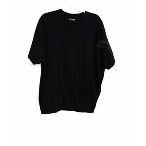 Gildan Black Short Sleeve Crew Neck T-Shirt Unisex Size 2XL